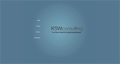 Desktop Screenshot of kswconsulting.com